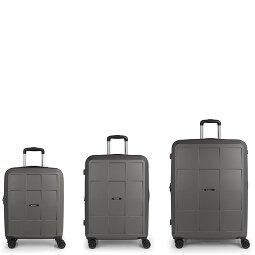 Gabol Montreal 4 kółka Zestaw walizek 3-części z plisą rozprężną  Model 2