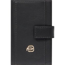 Piquadro Circle Etui na karty kredytowe Ochrona RFID Skórzany 6.5 cm  Model 1