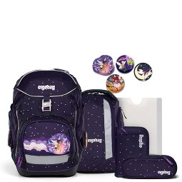 Ergobag Zestaw tornistrów 6 szt. z zestawem rzepów  Model 16