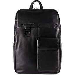 Piquadro Zaino Plecak Skóra 34 cm Komora na laptopa  Model 1