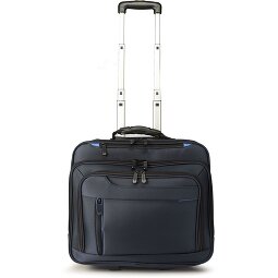 Dermata Wózek biznesowy na 2 kółkach 42 cm Przegroda na laptopa  Model 1