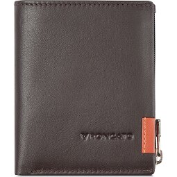 Roncato Monaco Portfel Ochrona RFID Skórzany 8 cm  Model 1