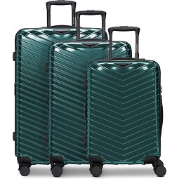 Redolz Essentials 18 4 kółka Zestaw walizek 3-części z plisą rozprężną  Model 3