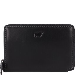 Braun Büffel Arezzo Etui na karty kredytowe Ochrona RFID Skórzany 11.5 cm  Model 2