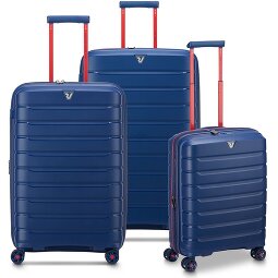 Roncato B-Flying Move 4 kółka Zestaw walizek 3-części z plisą rozprężną  Model 19