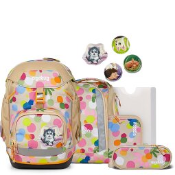 Ergobag Zestaw tornistrów 6 szt. z zestawem rzepów  Model 9