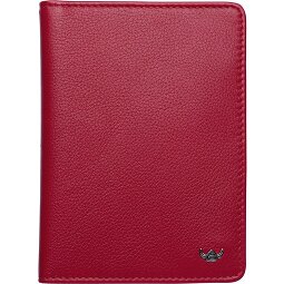 Golden Head Skórzane etui na karty identyfikacyjne RFID Madrid 9 cm  Model 5