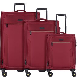 d&n Travel Line 9704 4 kółka Zestaw walizek 3-części z plisą rozprężną  Model 3