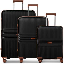 Farmhood Eco Edition 02 4 kółka Zestaw walizek 3-części z plisą rozprężną  Model 1