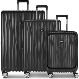 Bric's Cervia 2.0 4 kółka Zestaw walizek 3-części z plisą rozprężną  Model 1