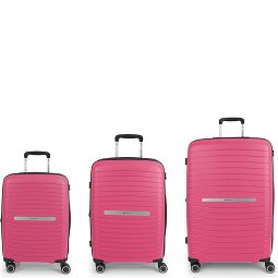 Gabol Shinyuu 4 kółka Zestaw walizek 3-części z plisą rozprężną  Model 3