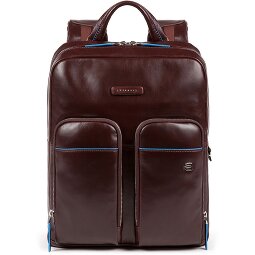 Piquadro Blue Square Revamp Backpack RFID Leather 42 cm Laptop Compartment  Model 3
