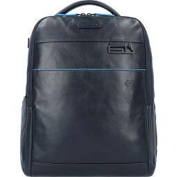 Piquadro Blue Square Revamp Plecak biznesowy Skórzany 37 cm Komora na laptopa  Model 3