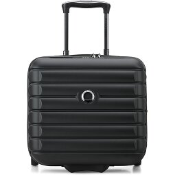 Delsey Paris 4-kołowy wózek biznesowy Shadow 5.0 z przegrodą na laptopa 38 cm i rozszerzaną plisą  Model 4