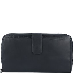 Esquire Nowy jedwabny portfel skórzany 19 cm  Model 2