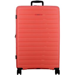 Jump Striper 4 kółka Walizka 68 cm z plisą rozprężną  Model 3