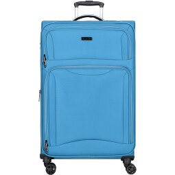 d&n Travel Line 9204 4 kółka Walizka L 76 cm z plisą rozprężną  Model 1