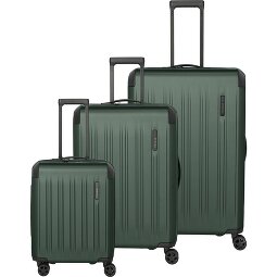 Travelite Dynamiic 4 kółka Zestaw walizek 3-części z plisą rozprężną  Model 3