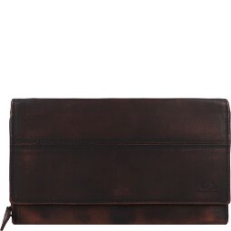Greenburry Destressed Portfel Ochrona RFID Skórzany 13 cm  Model 6