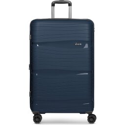 d&n Travel Line 4300-Plus 4 kółka Walizka L 76 cm z plisą rozprężną  Model 2
