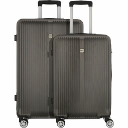 Nowi Bergamo 4 kółka Zestaw walizek 2-części  Model 1