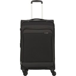 d&n Travel Line 9504 4 kółka Walizka M 67 cm z plisą rozprężną  Model 1