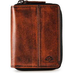 Greenburry Destressed Portfel Ochrona RFID Skórzany 10.5 cm  Model 4