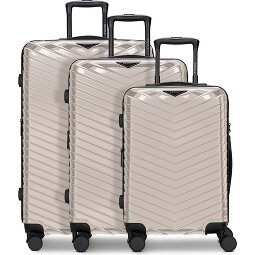 Redolz Essentials 18 4 kółka Zestaw walizek 3-części z plisą rozprężną  Model 4