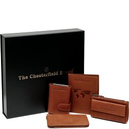 The Chesterfield Brand 4-częściowy zestaw upominkowy ze skóry 7 cm  Model 2