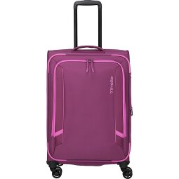 Travelite Corsiica 4 kółka Walizka M 67 cm z plisą rozprężną  Model 4