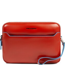 Piquadro Blue Square Torba na ramię Skórzany 23 cm  Model 4