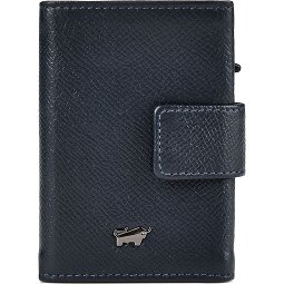 Braun Büffel Robin Etui na karty kredytowe Ochrona RFID Skóra 7.5 cm  Model 1
