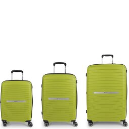 Gabol Shinyuu 4 kółka Zestaw walizek 3-części z plisą rozprężną  Model 4