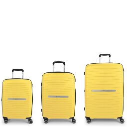 Gabol Shinyuu 4 kółka Zestaw walizek 3-części z plisą rozprężną  Model 1