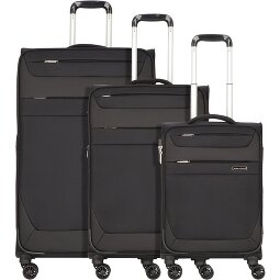 Worldpack Dublin 4 kółka Zestaw walizek 3-części z plisą rozprężną  Model 3