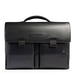 Piquadro Philip Briefcase Messenger Skórzany 42 cm Komora na laptopa  Model 1