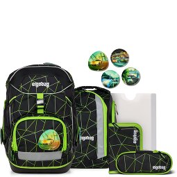 Ergobag Zestaw tornistrów 6 szt. z zestawem rzepów  Model 6