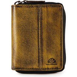 Greenburry Destressed Portfel Ochrona RFID Skórzany 10.5 cm  Model 2