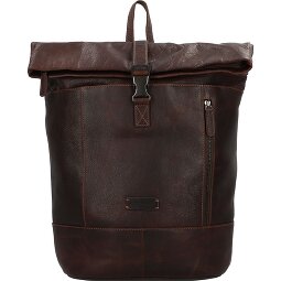 Jack Kinsky Porto Plecak Skórzany 43 cm Komora na laptopa  Model 2