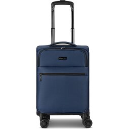 bugatti Valencia Soft 4 kółka Walizka kabinowa S 55 cm z funkcją poszerzenia  Model 2