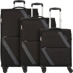 American Tourister Star Max 4 kółka Zestaw walizek 3-części z plisą rozprężną  Model 1