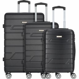 Nowi Bergamo 4 kółka Zestaw walizek 3-części  Model 3