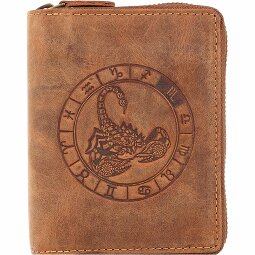 Greenburry Vintage Zodiac Wallet Leather 10 cm  Model 8