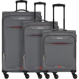 American Tourister Street Roll 4 kółka Zestaw walizek 3-części z plisą rozprężną  Model 2
