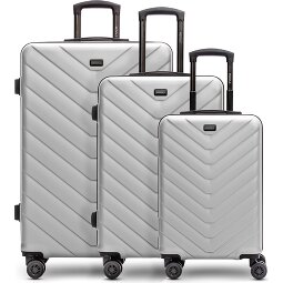 Redolz Essentials 07 3-SET 4 kółka Zestaw walizek 3-części  Model 5
