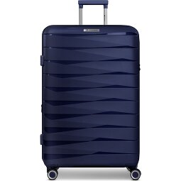 Franky London 4 kółka Walizka L 74 cm z plisą rozprężną  Model 3