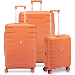 Roncato Skyline 2.0 4 kółka Zestaw walizek 3-części z plisą rozprężną  Model 8