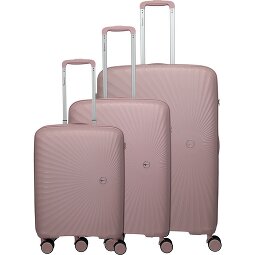 Travelite Tamaris x  Voyaage 4 kółka Zestaw walizek 3-części z plisą rozprężną  Model 2