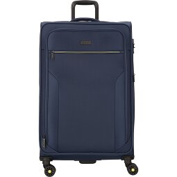 d&n Travel Line 9704 4 kółka Walizka L 78 cm z plisą rozprężną  Model 1