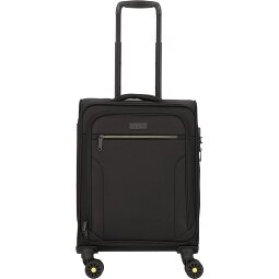 d&n Travel Line 9704 4 kółka Walizka kabinowy S 55 cm z plisą rozprężną  Model 1